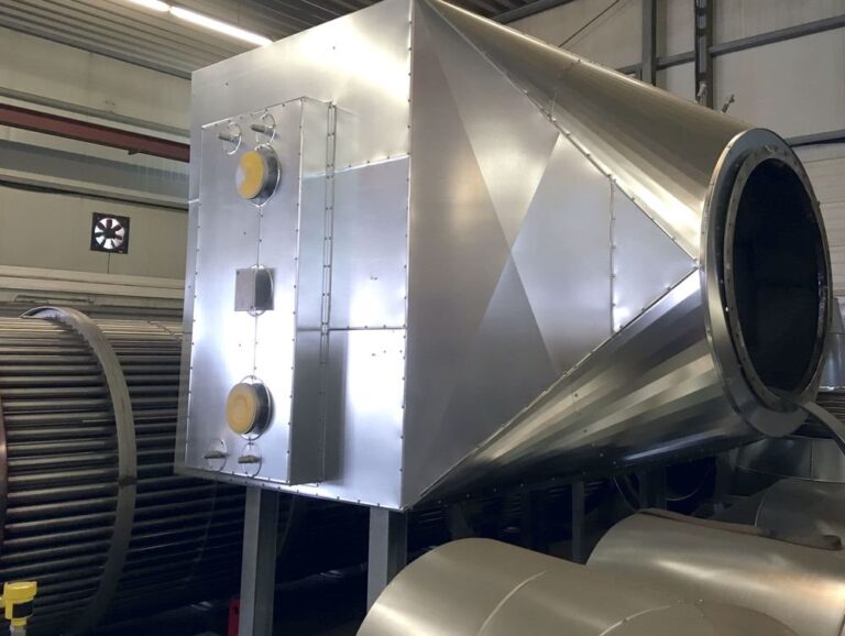 WK_TNV equipment used for exhaust air purification for production of vinyl flooring.